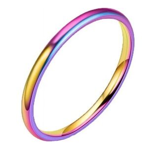 Iridescent Ring in size 7 NIB